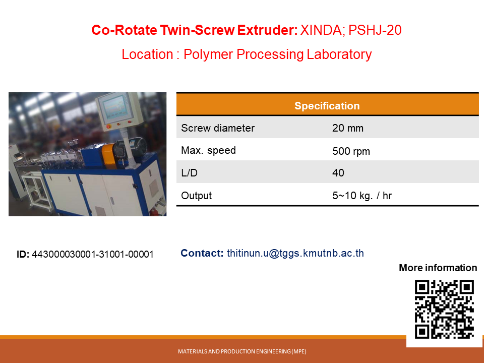 INSTRUMENT SERVICES – Materials and Production Engineering