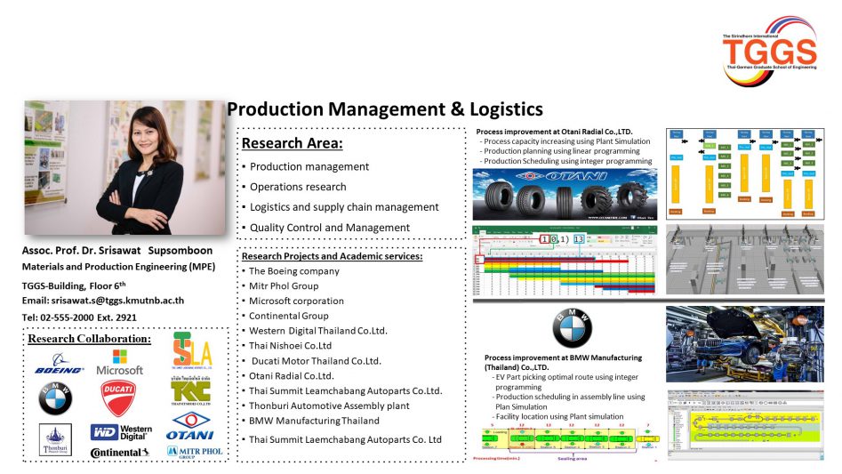 RESEARCH AREAS Materials and Production Engineering