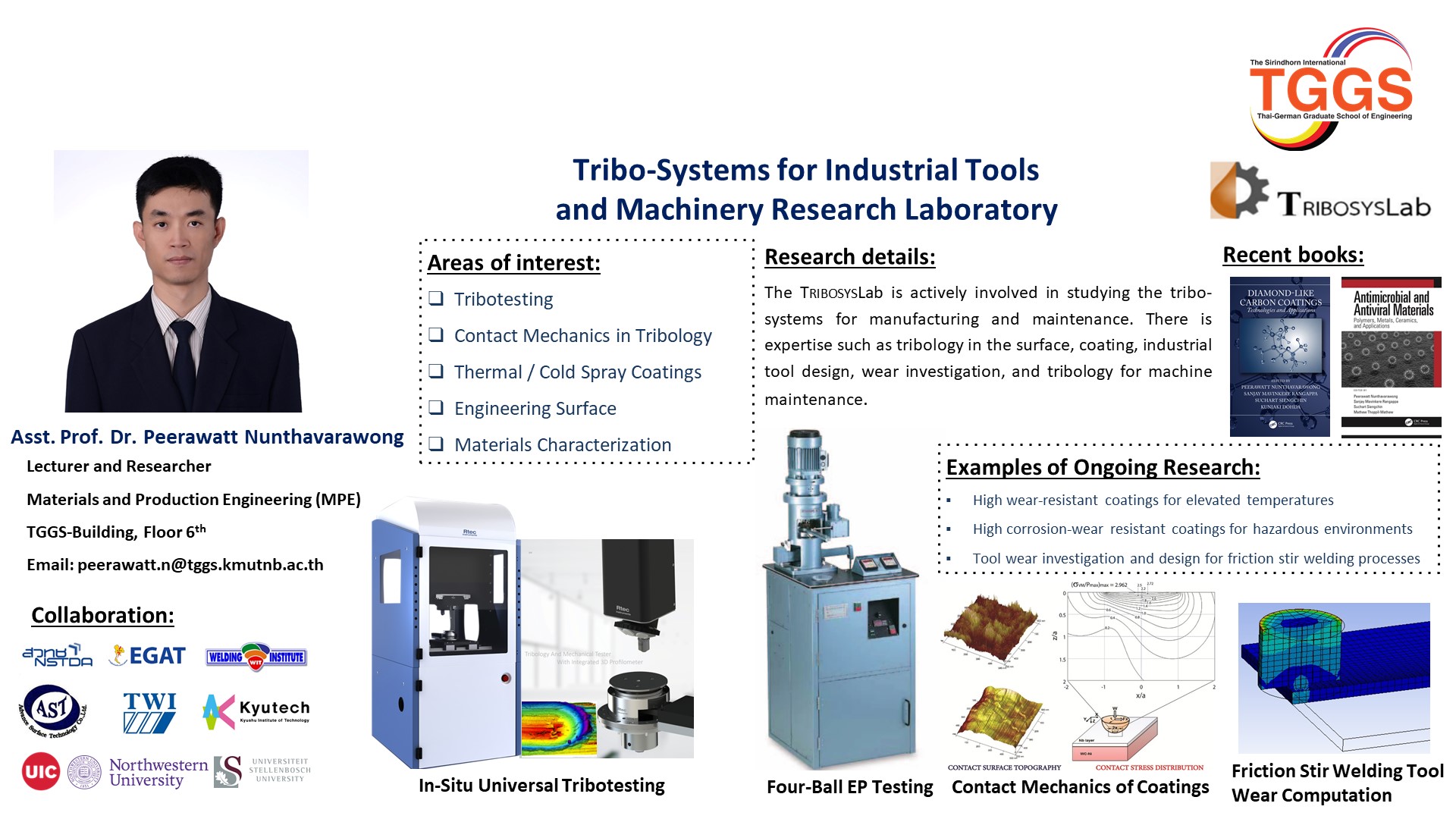 RESEARCH AREAS Materials and Production Engineering